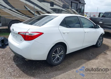 2016 Toyota Corolla Le Plus из США, поврежденный, VIN 5YFBURHE1GP418441